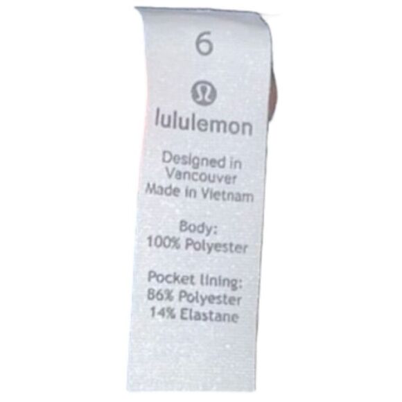 Lululemon Navy Stretch Joggers Size 6 - Picture 5 of 5